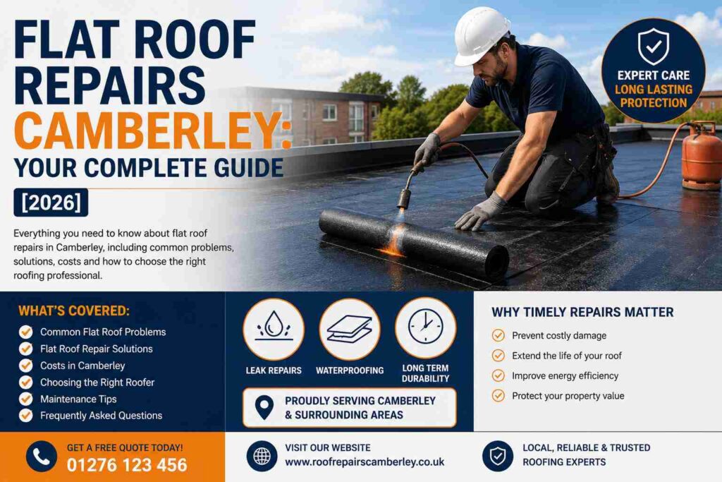 Flat Roof Repairs Camberley: Your Complete Guide [2026]